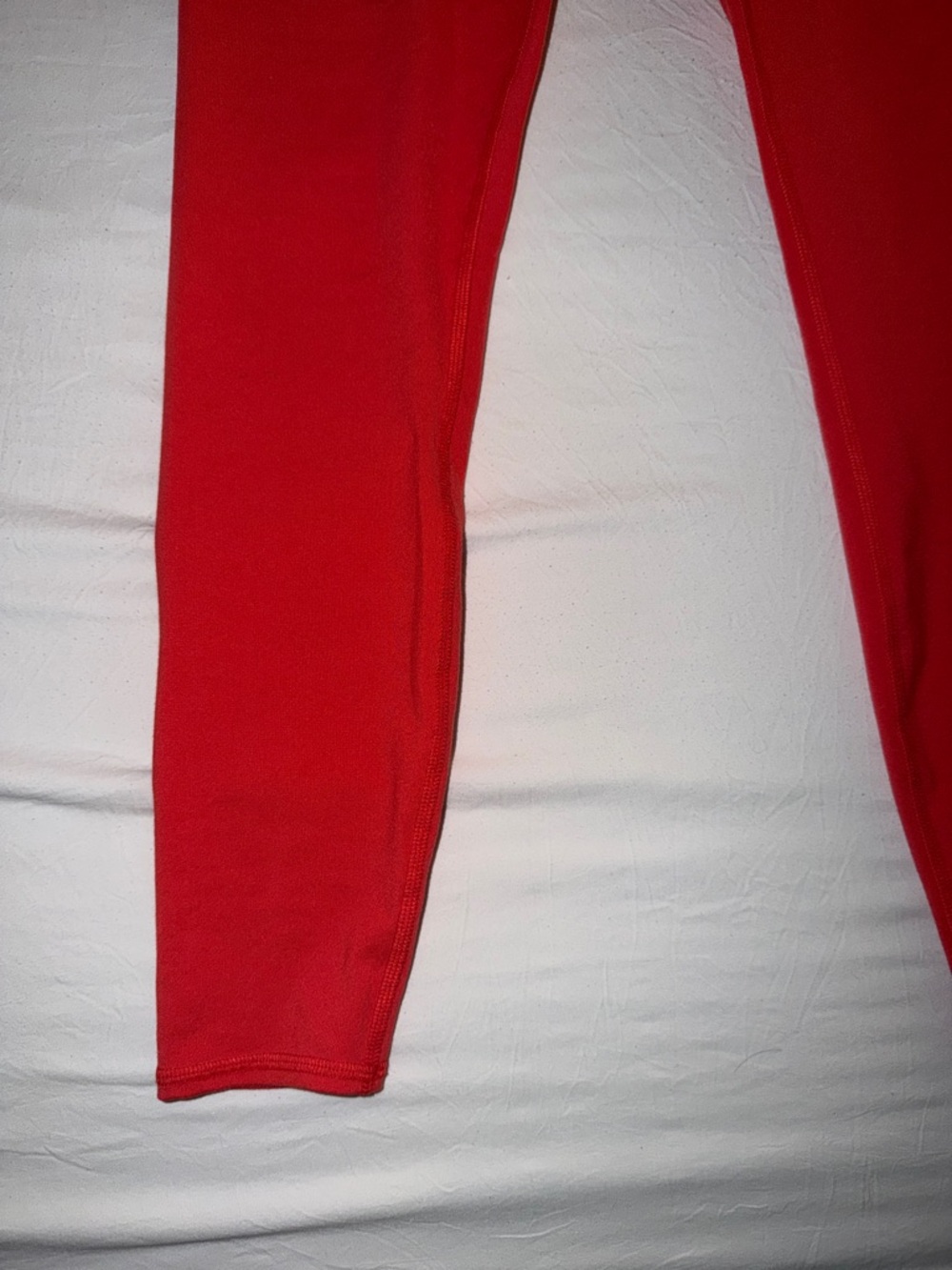 ALO Yoga Women's High-Waist Red Leggings - Picture 3 of 6